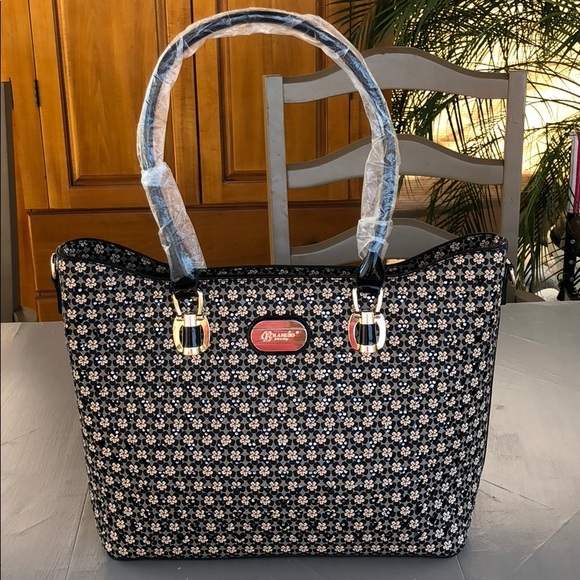 Brangio Handbags - Brangio laser cut zippered tote. NWT.
